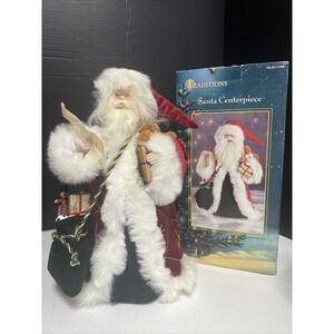 Traditions‎ 16" Santa Centerpiece or Tree Topper